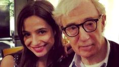 El insólito encuentro de Brenda Asnicar y Woody Allen El insólito encuentro de Brenda Asnicar y Woody Allen