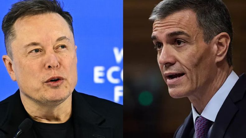El empresario tecnológico apuntó contra el mandatario español por el control de las redes.