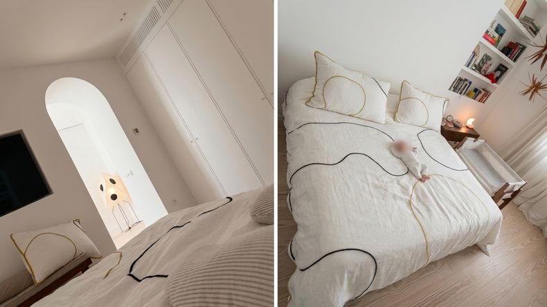 Así es la habitación del Chino Darín y Úrsula Corberó en Barcelona.