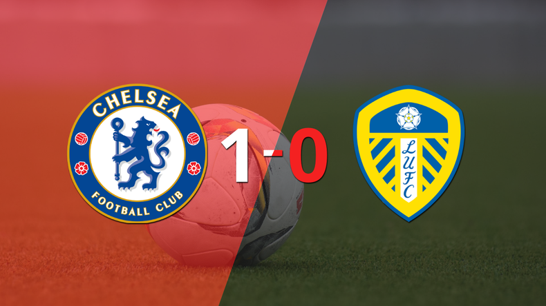 Con lo justo, Chelsea venció a Leeds United 1 a 0 en el estadio Stamford Bridge
