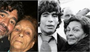 Diego Maradona y un mensaje especial a Doña Tota. Diego Maradona y un mensaje especial a Doña Tota.