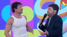 Los famosos se cruzaron en vivo por el físico del actor. Los famosos se cruzaron en vivo por el físico del actor.