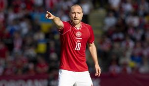 Christian Eriksen, mediocampista de Dinamarca.