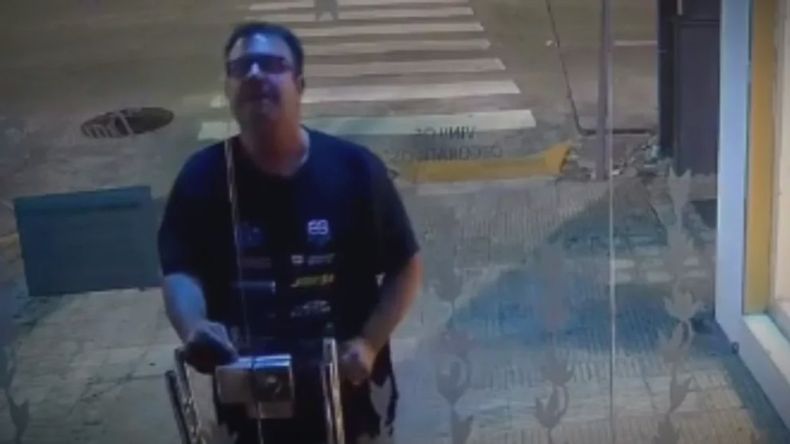 Las imágenes de los videos registrados por las cámaras de seguridad fueron clave para identificar a Juan Pablo Gini.