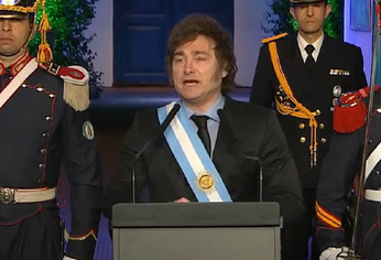 Javier Milei defendió el Pacto de Mayo de aquellos que quieren boicotearnos.