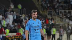 Nicolás Tagliafico entrenó diferenciado con la Selección. Nicolás Tagliafico entrenó diferenciado con la Selección.