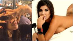 Andrea Rincón mostró una prueba para negar que es ella la mujer de las fotos hot: Dejen de romper las b...