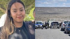 La joven se había separado de su compañera para buscar señal con el celular. La joven se había separado de su compañera para buscar señal con el celular.