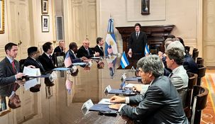 Tras el encuentro, Milei y Blinken brindarán una conferencia de prensa juntos. Tras el encuentro, Milei y Blinken brindarán una conferencia de prensa juntos.