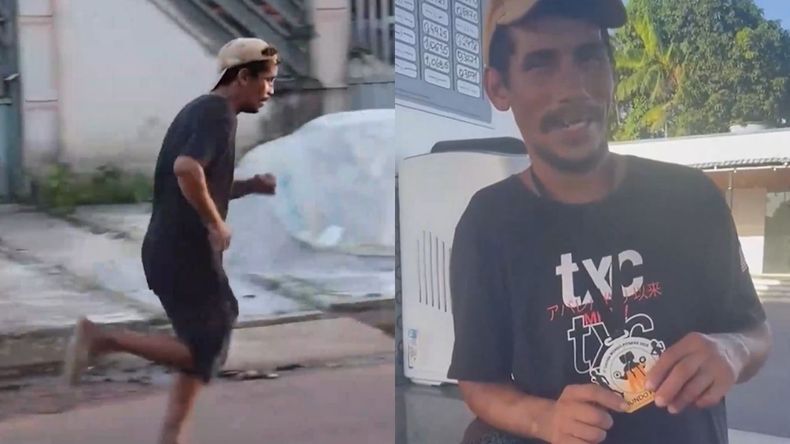 La historia del borracho que corrió y le cambió la vida.