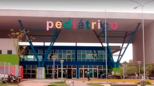La bebé fue trasladada a un centro de salud.
