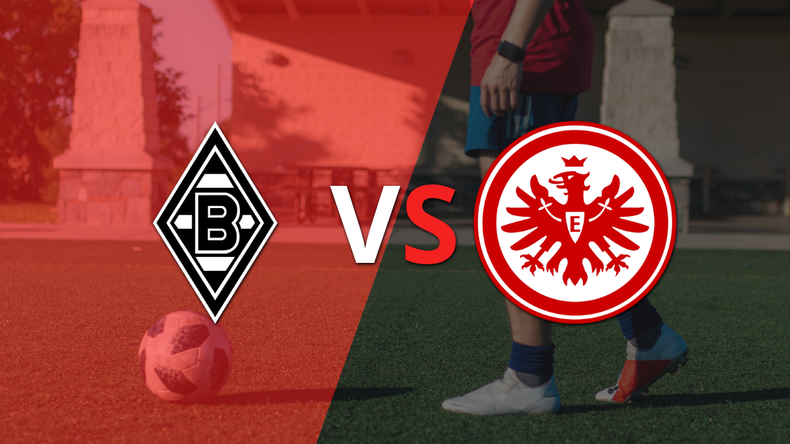 B. Mönchengladbach y Eintracht Frankfurt se repartieron los puntos en un 1 a 1