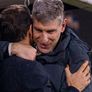 La divertida broma de Arruabarrena a Palermo en el partido entre Boca y Platense