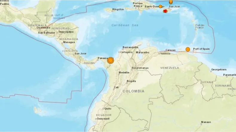 Un sismo de magnitud 6