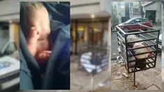 La pequeña fue encontrada en la avenida Riobamba al 2300.