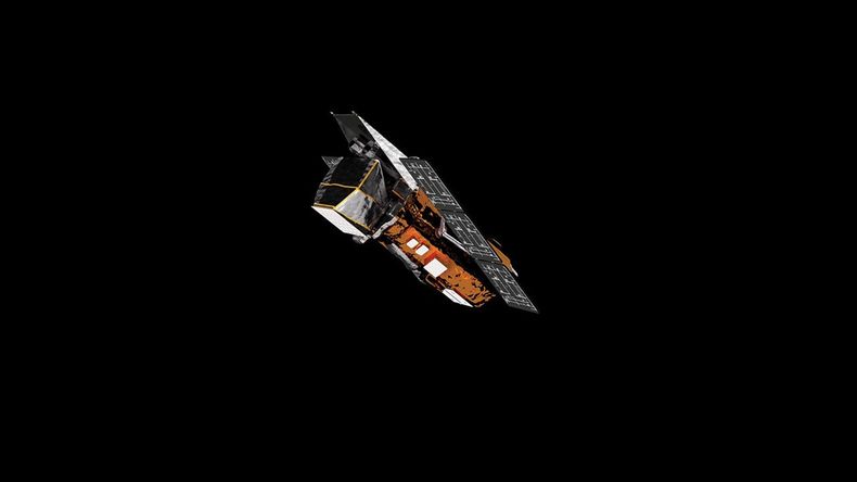 El satélite fue lanzado en 2004. 
