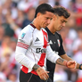 River confirmó que Driussi sufrió un desgarro grado 3. River confirmó que Driussi sufrió un desgarro grado 3.