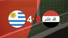 uruguay sentencio con goleada 4-0 a irak uruguay sentencio con goleada 4-0 a irak