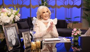Mirtha Legrand se mostró muy emocionada en su regreso a la televisión.