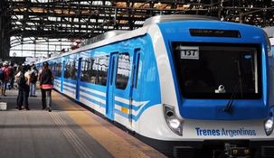 El tren Sarmiento funciona normal.