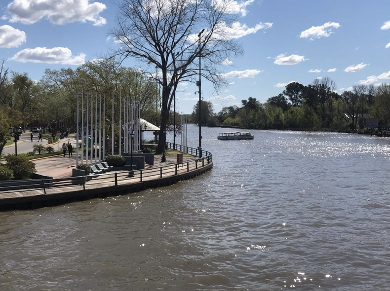 Tigre forma parte del Delta del Paraná.