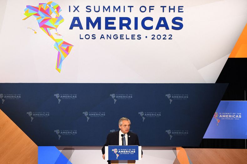Alberto Fernández pronunció un discurso contundente.