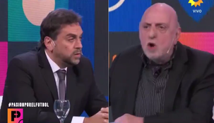 Nicolás Distasio y Horacio Pagani protagonizaron un durísimo cruce.