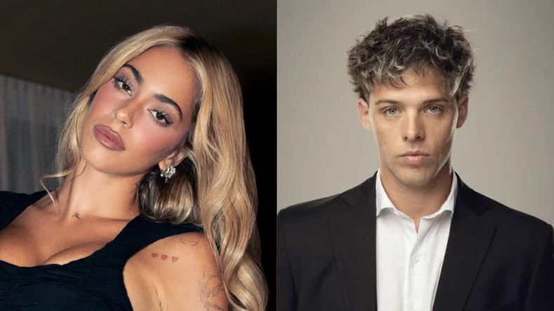 Tini estuvo con Santiago Maratea.