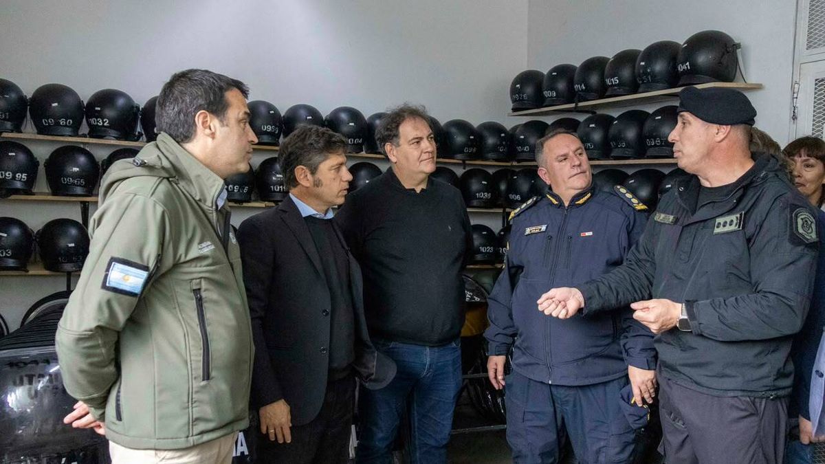 El intendente de San Isidro y Axel Kicillof inspeccionaron la nueva base de seguridad conjunta de la UTOI