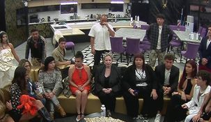 El tenso momento en el que el Big habló ante todos los participantes. El tenso momento en el que el Big habló ante todos los participantes.