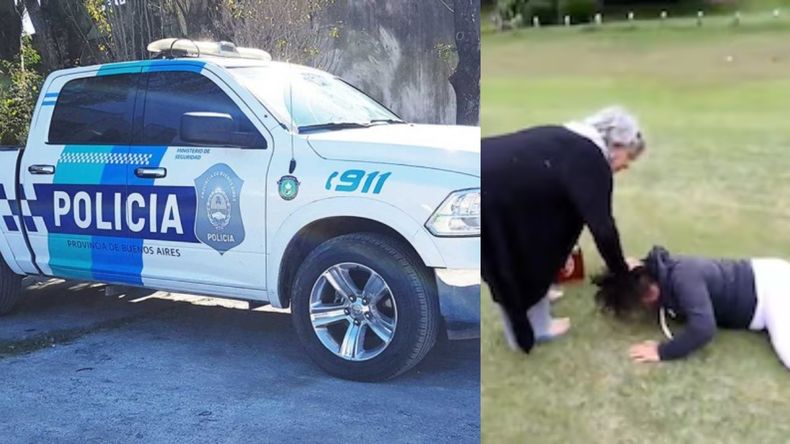 La víctima recibió un palazo en la cabeza.