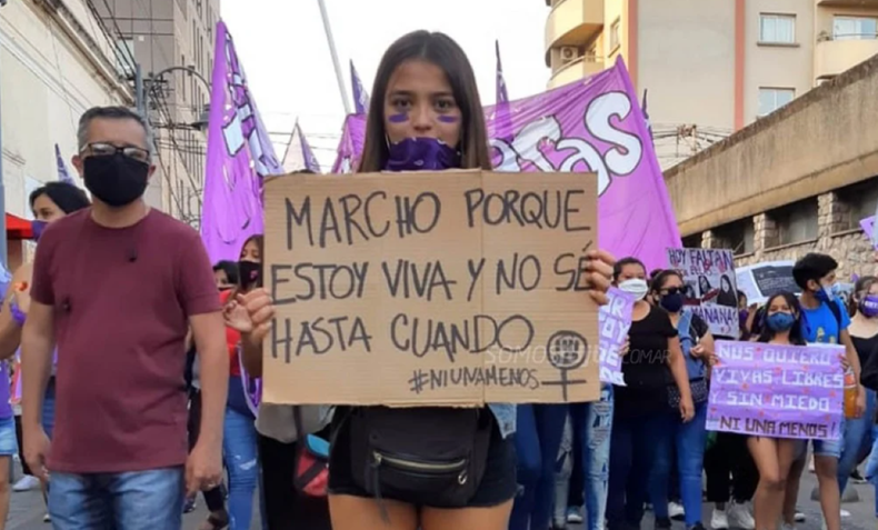 Se movilizará frente a Tribunales para reclamar por todas las formas de violencia hacia la Mujer.
