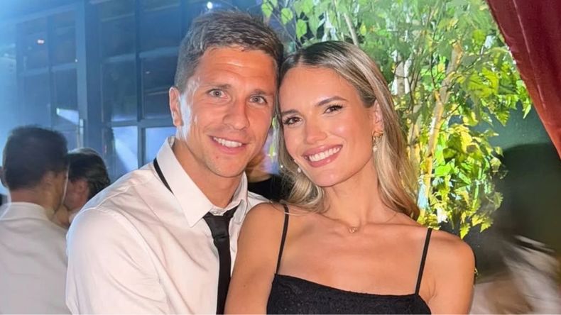 Gianluca Simeone y Eva Bargiela tendrán a su primer hijo y el Cholo será abuelo.