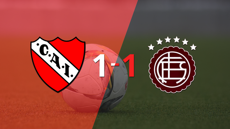 Independiente y Lanús igualaron 1 a 1