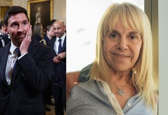 Claudia sorprendió al bancar a Messi, tras su visita a Trump.