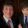 Javier Milei junto a Santiago Caputo. Javier Milei junto a Santiago Caputo.