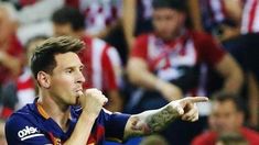 El especial festejo de Lionel Messi, dedicado a su hijo Mateo El especial festejo de Lionel Messi, dedicado a su hijo Mateo