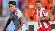 Enzo Pérez y Lucas Gamba. Enzo Pérez y Lucas Gamba.