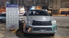 Tras el ataque de viudas negras, recuperó su camioneta. Tras el ataque de viudas negras, recuperó su camioneta.