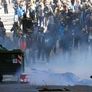 Continúan las protestas en Bolivia: nueva represión policial a campesinos en La Paz Continúan las protestas en Bolivia: nueva represión policial a campesinos en La Paz