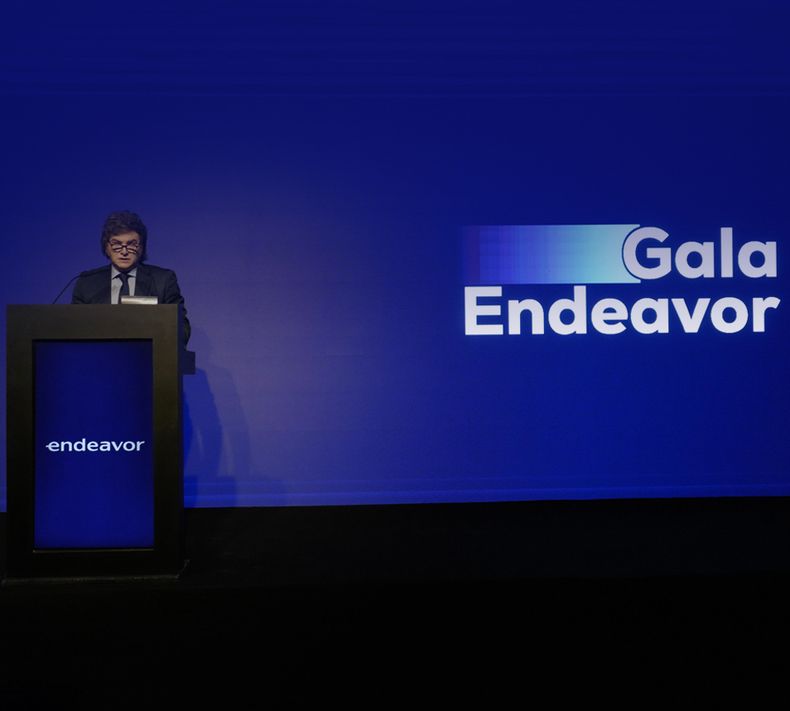 El Presidente habló en la Gala de la Fundación Endeavor.