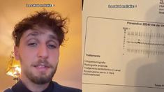 El influencer gastó una cuarta parte de su sueldo en el dentista. El influencer gastó una cuarta parte de su sueldo en el dentista.