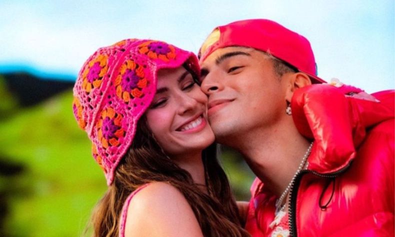 La China Suárez está en pareja con Rusherking hace varios meses.