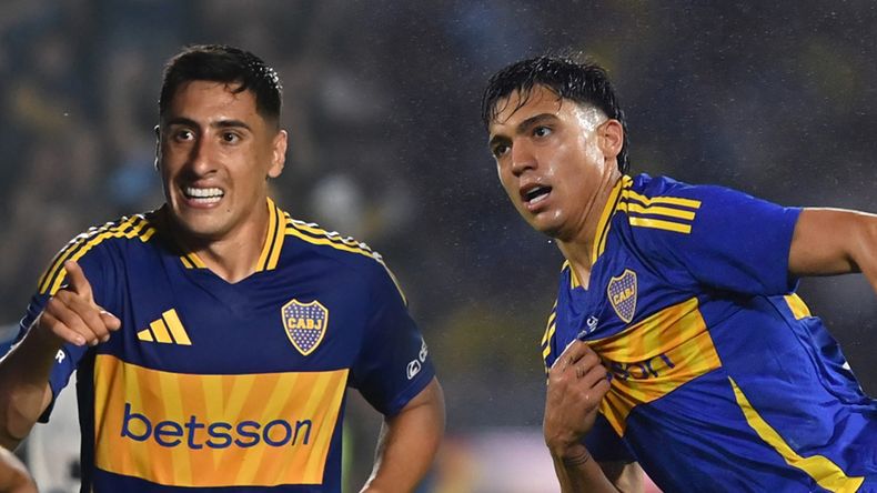 Merentiel y Zeballos hicieron los goles para Boca.