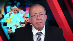 José Levy se emocionó mientras hablaba del papa Francisco. José Levy se emocionó mientras hablaba del papa Francisco.