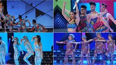 Cuatro parejas fueron al duelo en la danza de precisión. Cuatro parejas fueron al duelo en la danza de precisión.