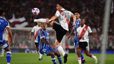 River le gana a Godoy Cruz por la Liga Profesional. River le gana a Godoy Cruz por la Liga Profesional.