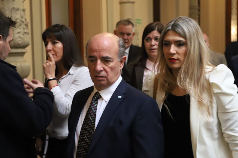 Beltrán Benedit, uno de los diputados que estuvo junto a Astiz en Ezeiza.