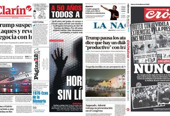 24 de marzo: las tapas de los principales diarios a 50 años del golpe de Estado de 1976 24 de marzo: las tapas de los principales diarios a 50 años del golpe de Estado de 1976