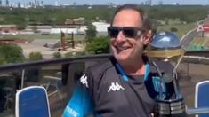 Desde el balcón de un hotel de Asunción, Francella celebró a Sudamericana: Hermosa mañana, ¿verdad? Desde el balcón de un hotel de Asunción, Francella celebró a Sudamericana: Hermosa mañana, ¿verdad?